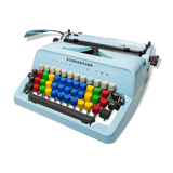 Scheidegger typomatic tms typewriter revised and new ribbon