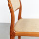 Johannes Andersen teak dining chairs for Uldum
