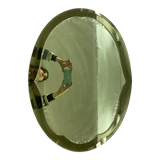 Oval mirror