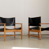 Set of 2  Safari chairs, Denmark 1960s
