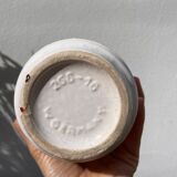 German white ceramic vase 1970 scheurich keramik white