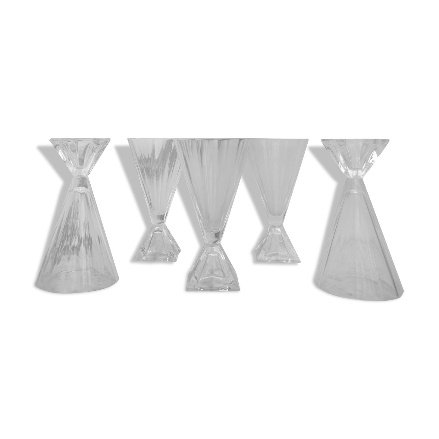 5 arc crystal glasses