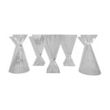 5 arc crystal glasses