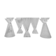5 arc crystal glasses