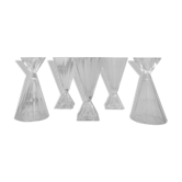 5 arc crystal glasses