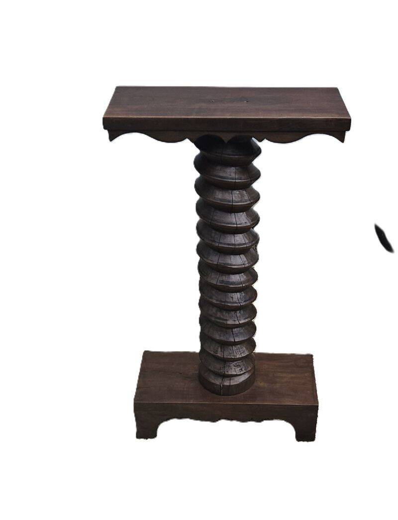 Large press screw column