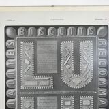 Advertising poster LU 1931