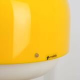 Space Age Yellow Medusa Floor Lamp by Luigi Massoni for Guzzini, 1970s