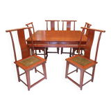 Dining table and 6 chairs