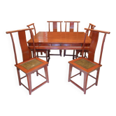 Dining table and 6 chairs