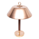 Falkenbergs Belysning Brass and Leather table lamp Sweden 1960s