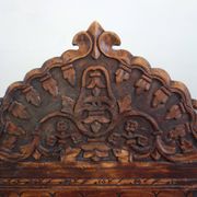 2 traditional Pida chairs, India, 1950s/60s