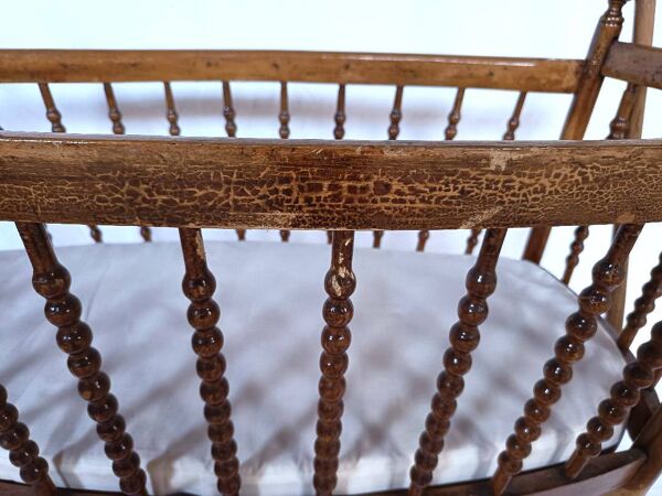 Berceau en bois vintage