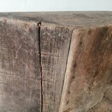 Wooden basket with old harvest from Bordeaux