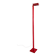 Lampadaire rouge vif, années 1980