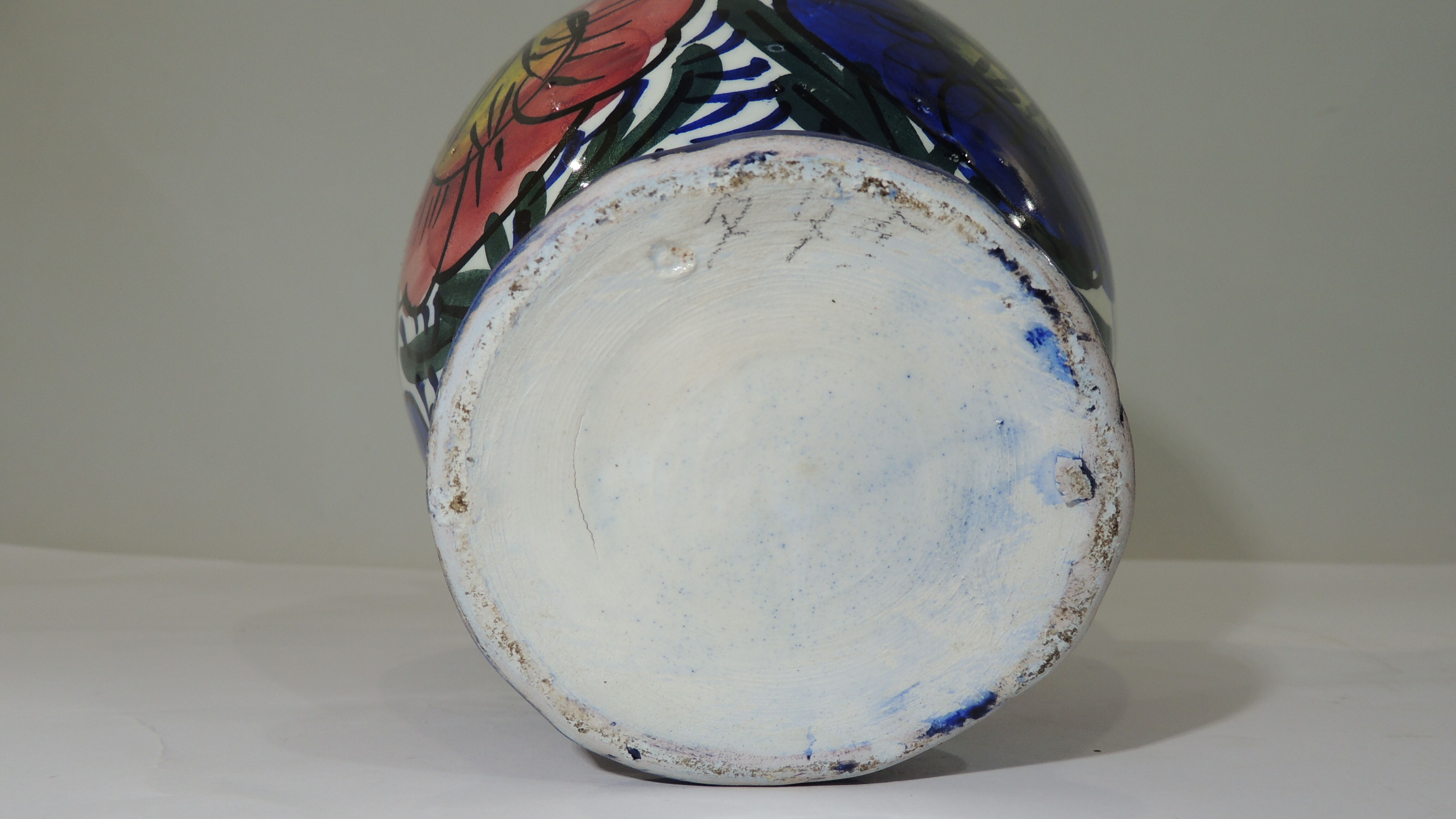 Gargoulette glazed terracotta /vintage/carafe/pitcher