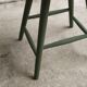 Milk painted pine stool, 1960s