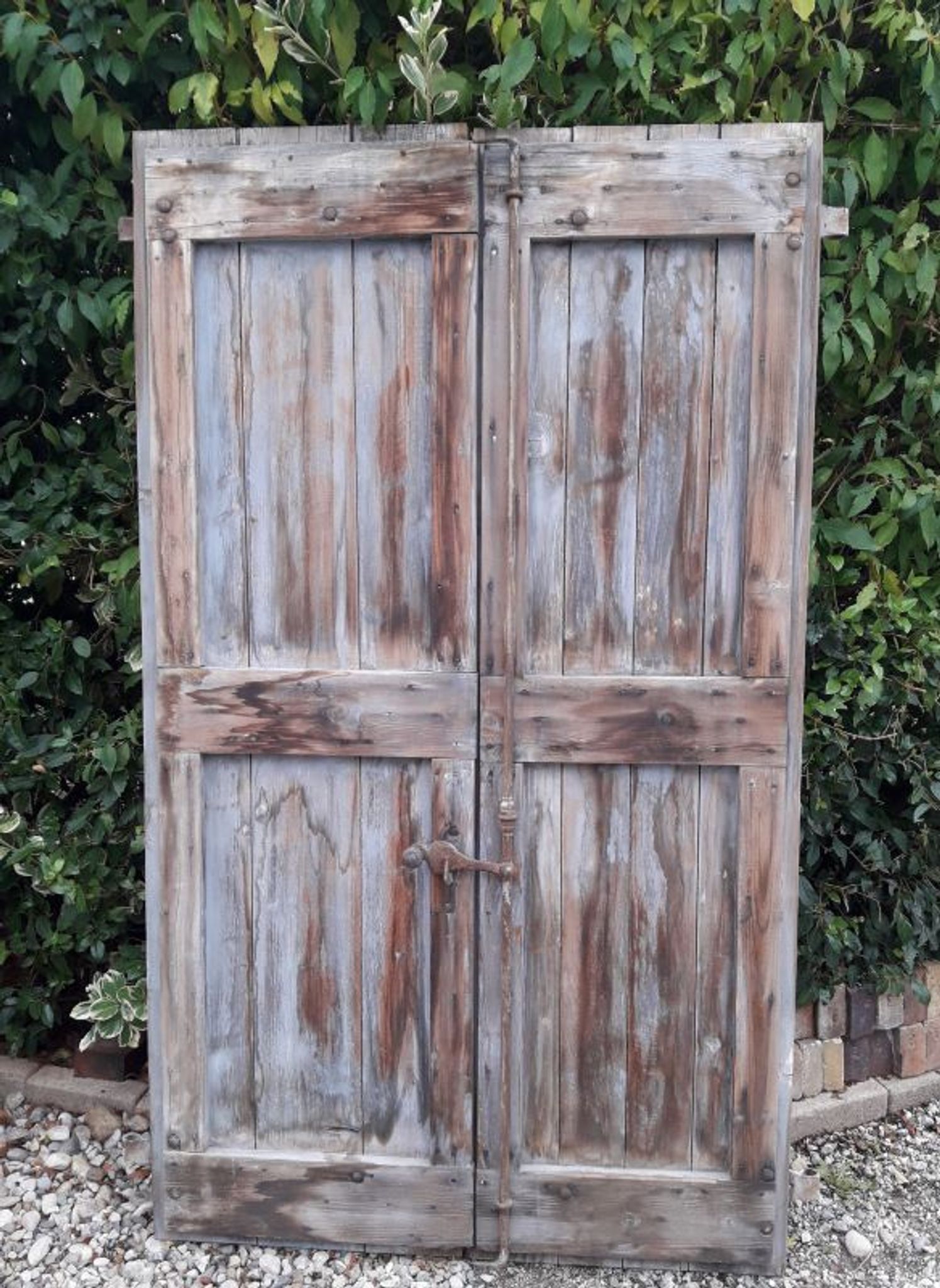 Pair of shutters fir hinges XVIII° old