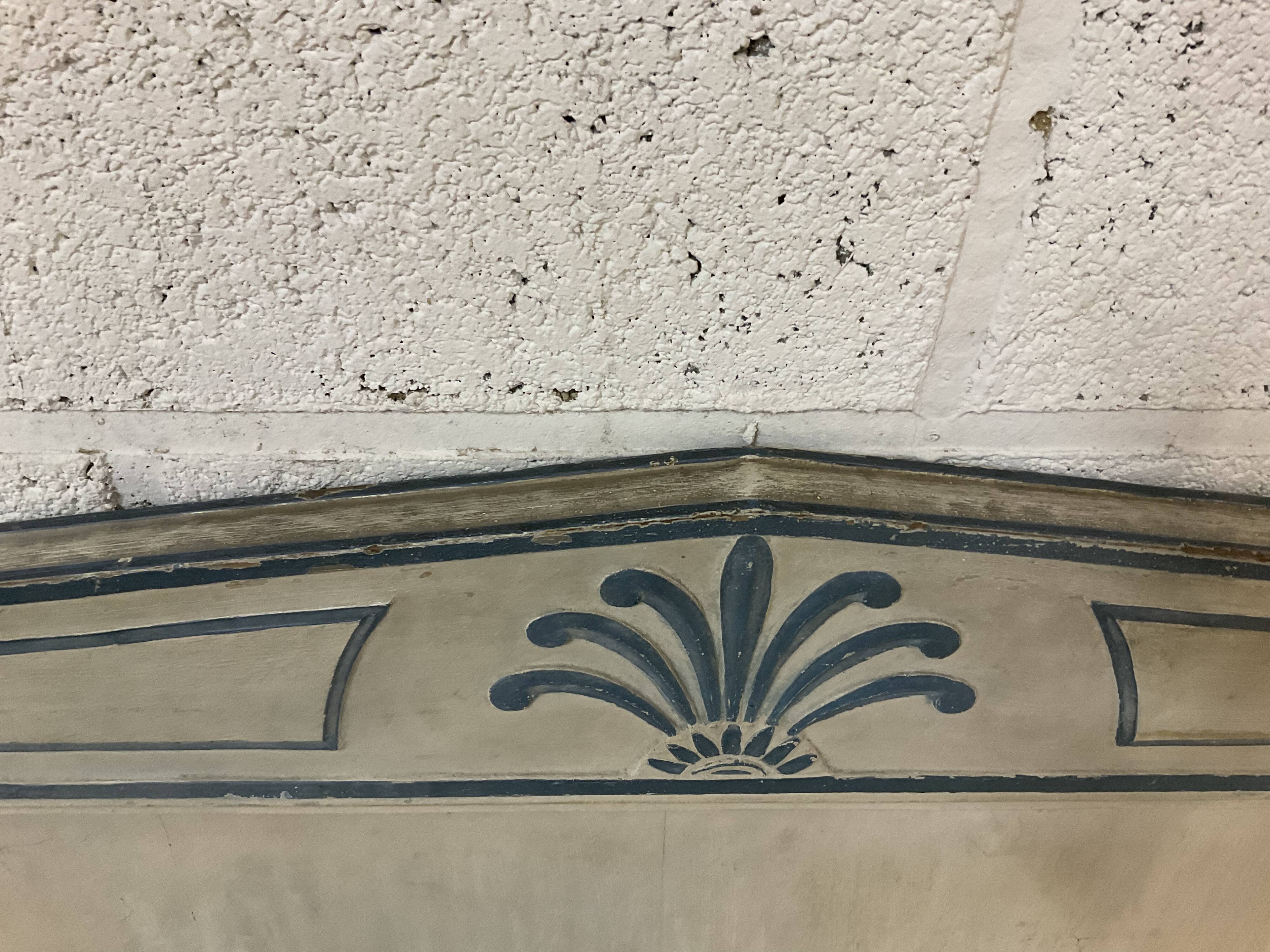 Directoire period headboard