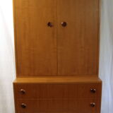 Scandinavian teak dresser and storage, 60's