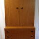 Scandinavian teak dresser and storage, 60's