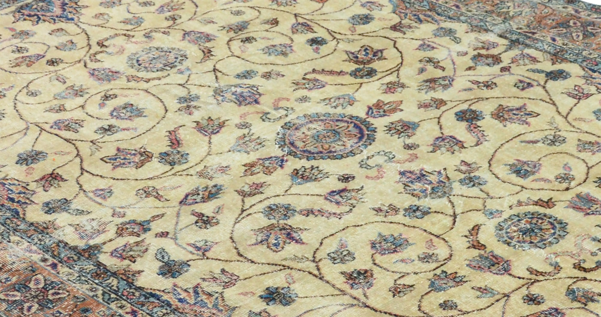 Anatolian handmade vintage rug 314 cm x 211 cm