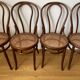 Chaises Bistro en cannage Mundus