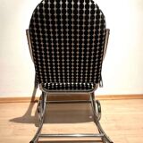 Bauhaus Rocking Chair in Chromed Tubular Steel, Germany, 1930s