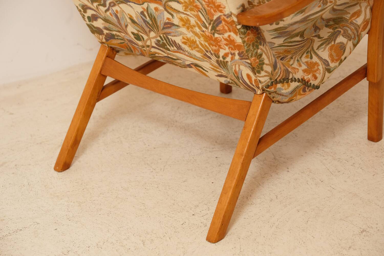 Olof Persson armchair, industrial Sweden, 1940s.