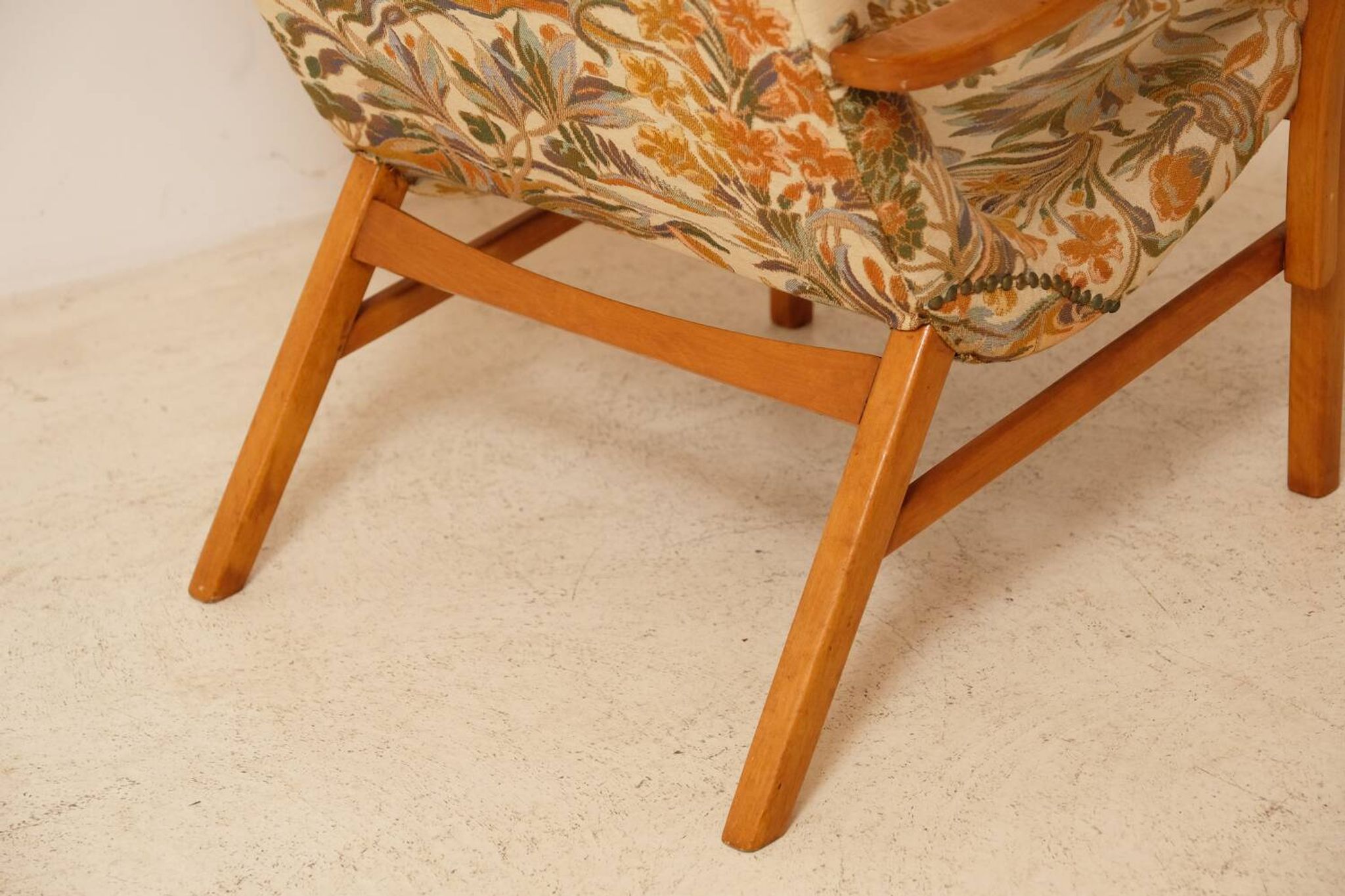 Olof Persson armchair, industrial Sweden, 1940s.