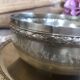 Lot de 3 tasses anciennes "argenterie"