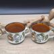 Set of 4 Argenteuil Boch cups 1966