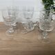 Set of 6 Luminarc Quadrille white wine glasses