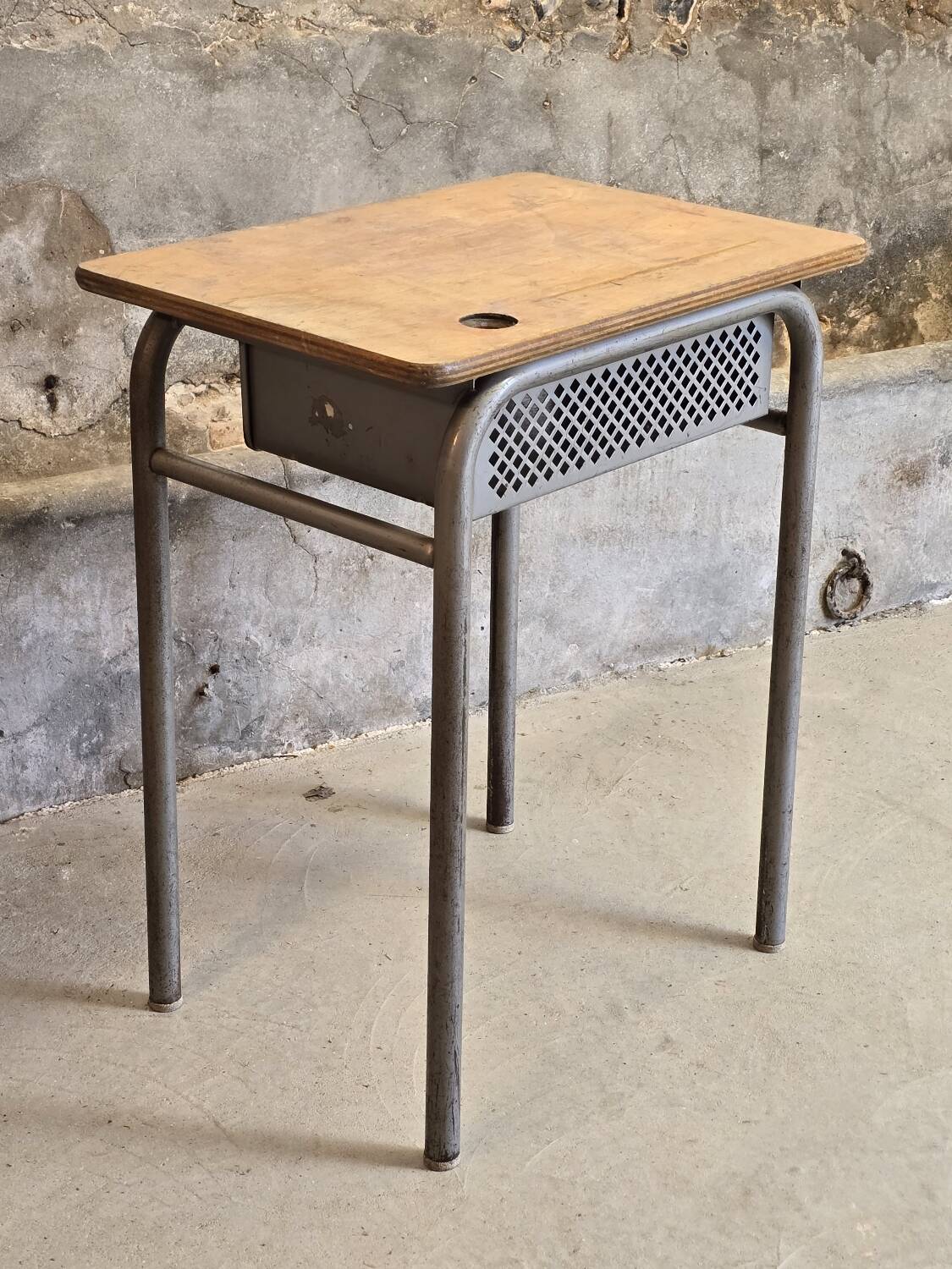 Bureau écolier taille adulte 1960