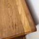 Beautiful old wooden furniture with three drawers.