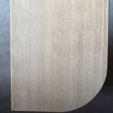 Vintage travertine side table Italy