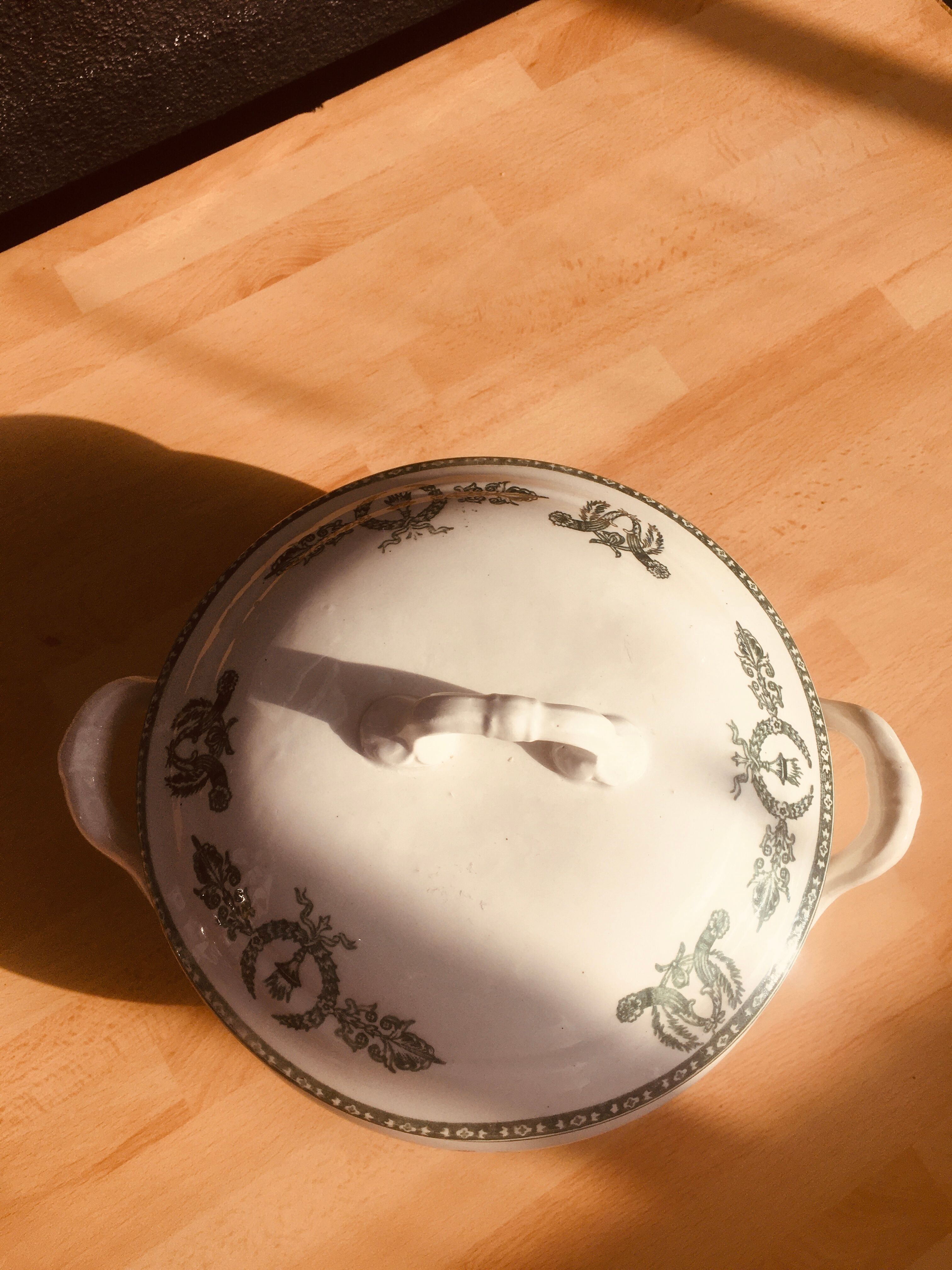 Soupière Wagram earthenware New Givorse France