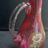 Broc – Verre émaillé coloré – F. T. Legras