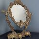 Ancient mirror psyche in bronze