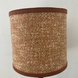Scandinavian teak and glass lamp from the 60s