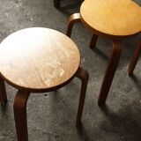 ARTEK Antique Stool 4 feet Vintage Wood.