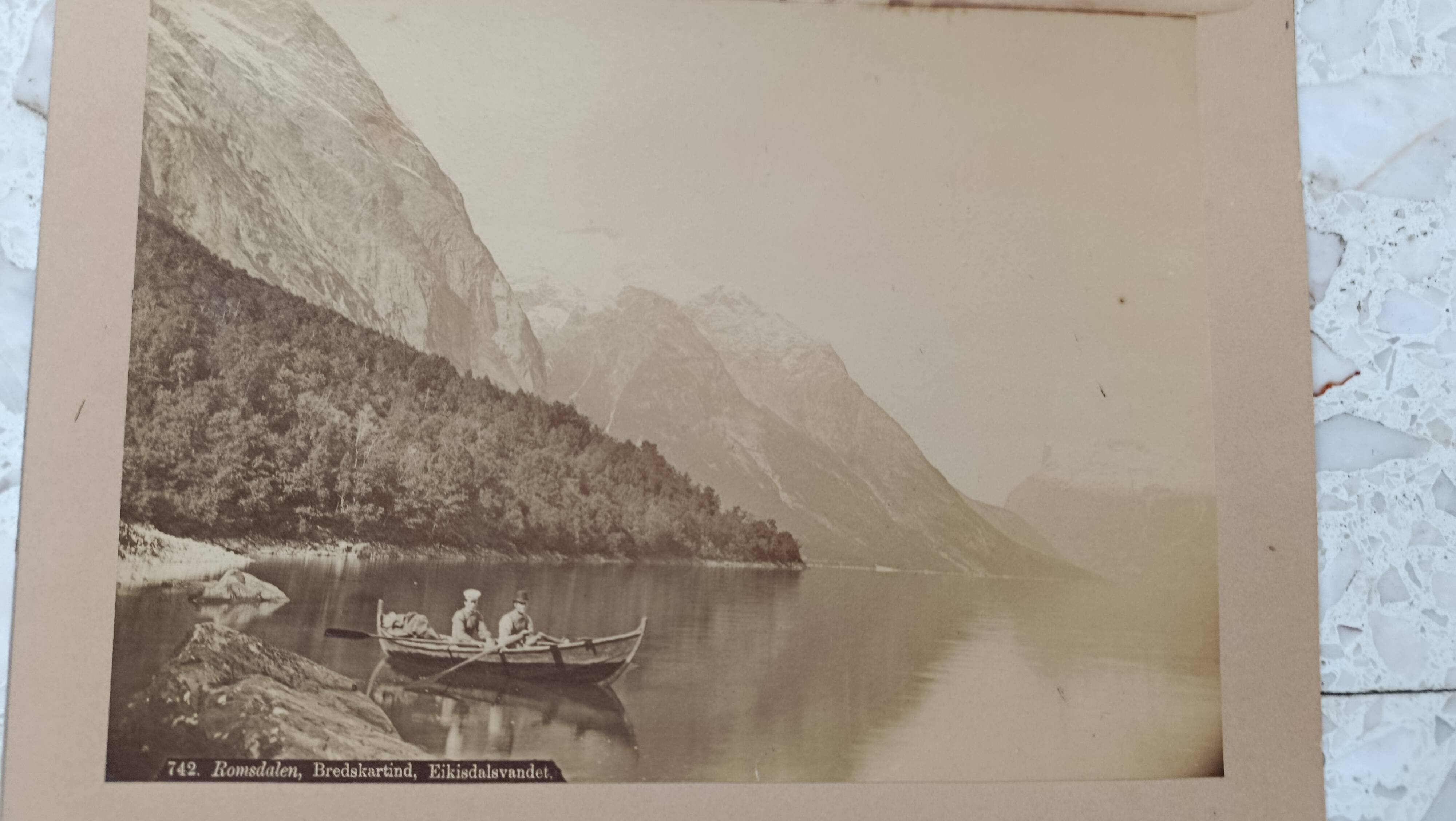 Lot 4 albumen PHOTOGRAPHS 1880 NORWAY, Axel LINDHAL, Romsdal & Finnmark