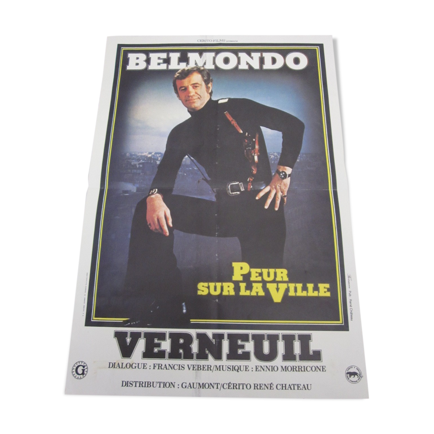 Shows fear about the city