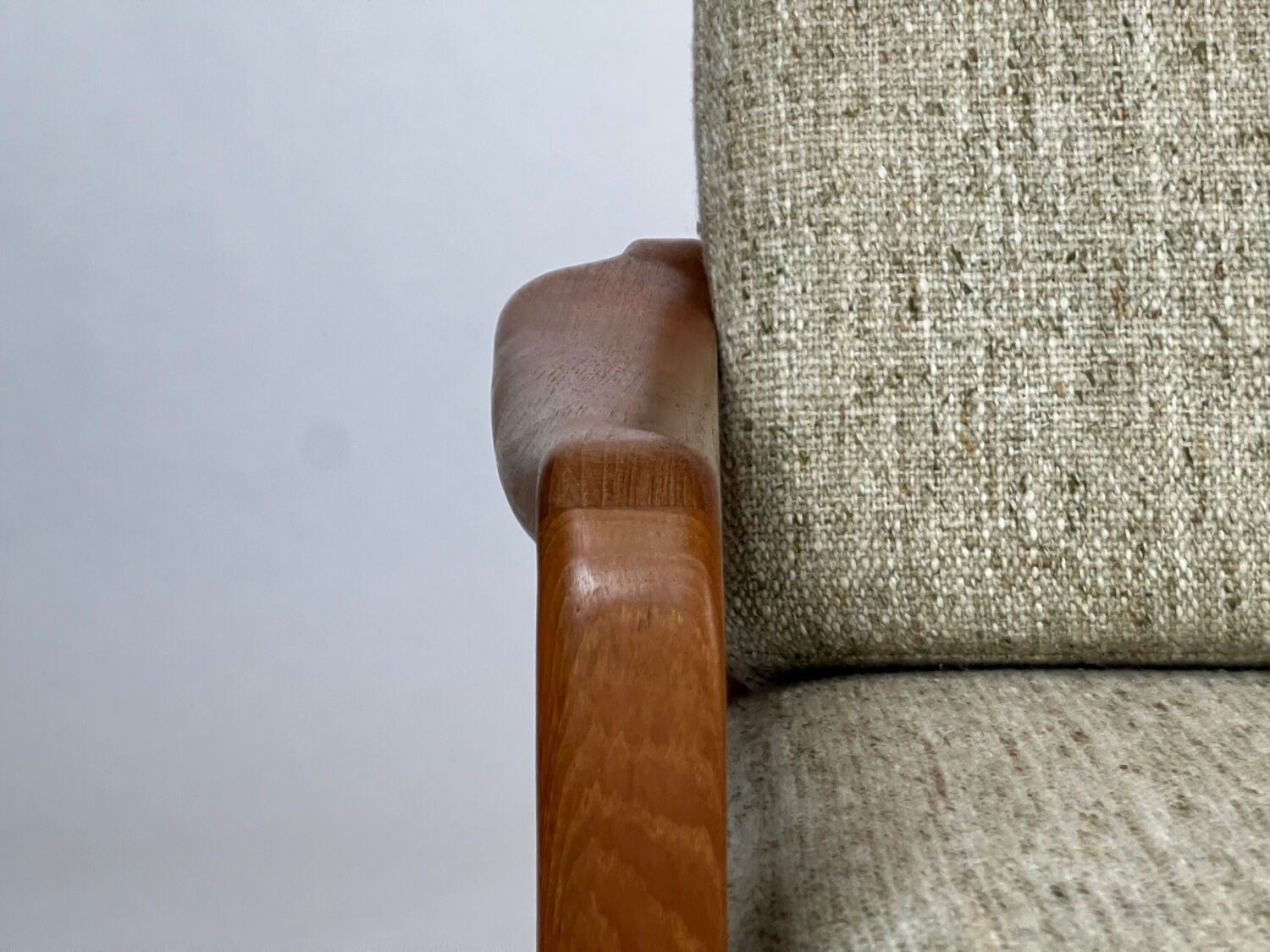 Canapé-lit en teck danois par Juul Kristensen, design vintage