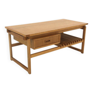 banc scandinave en chêne