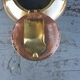 brass and copper navy ink ashtray