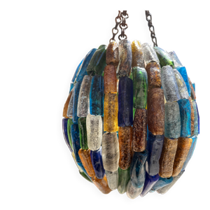 Lustre en pate de verre - murano