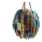 vintage Murano glass paste chandelier