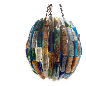 vintage Murano glass paste chandelier