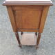 Oak bedside